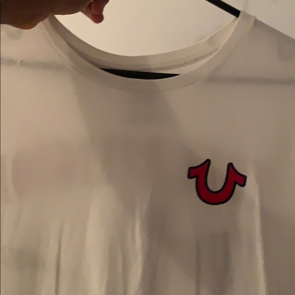 True Religion White Tee